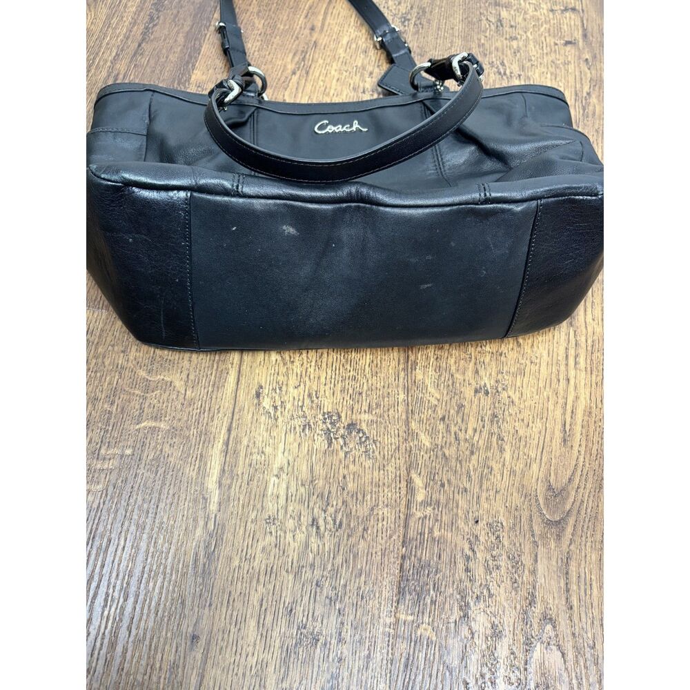 Coach Gallery East West Leather Carryall Tote Bag - Picture 2 of 7
